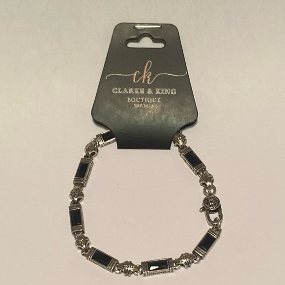 Men’s Grass Pattern Copper Bracelet 8.66 in - Picture 1 of 6